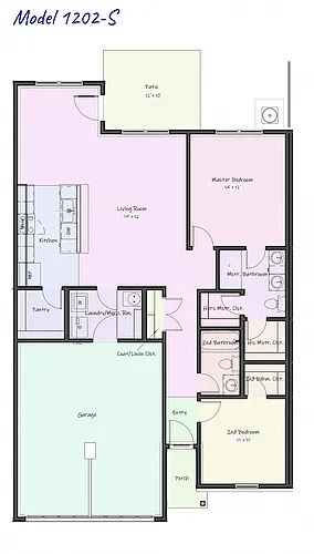 Floor plan TIPPY II Duplex