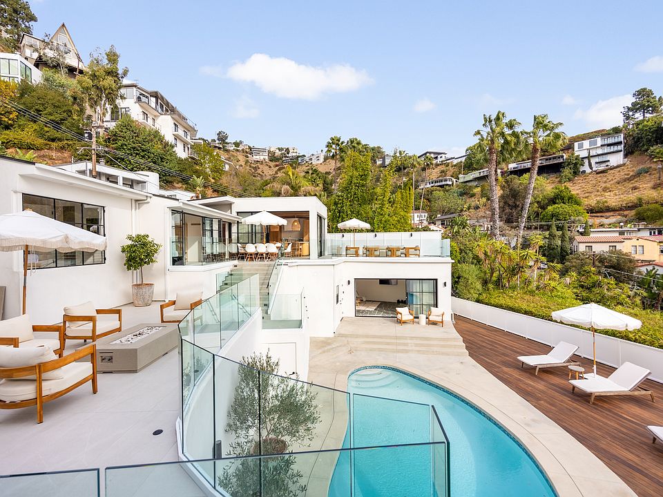 An outdoor oasis designed for relaxation and luxury.