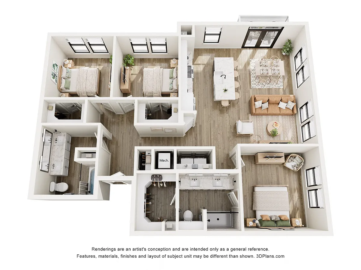 Floor plan C1