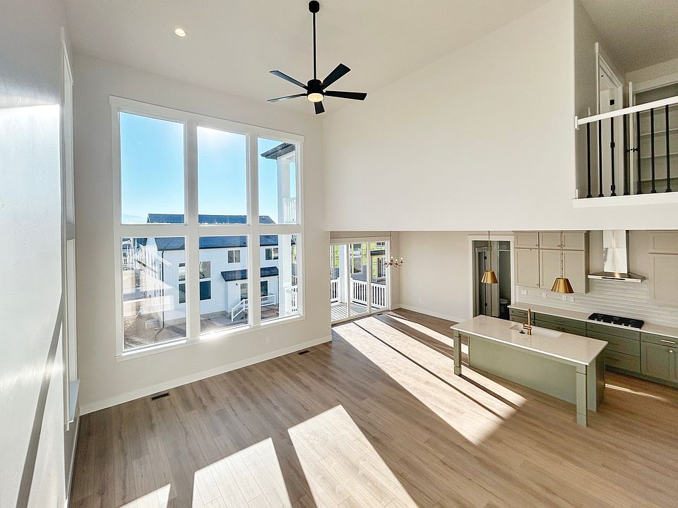 10 window in Great Room with open plan living. Walk out to balcony.
