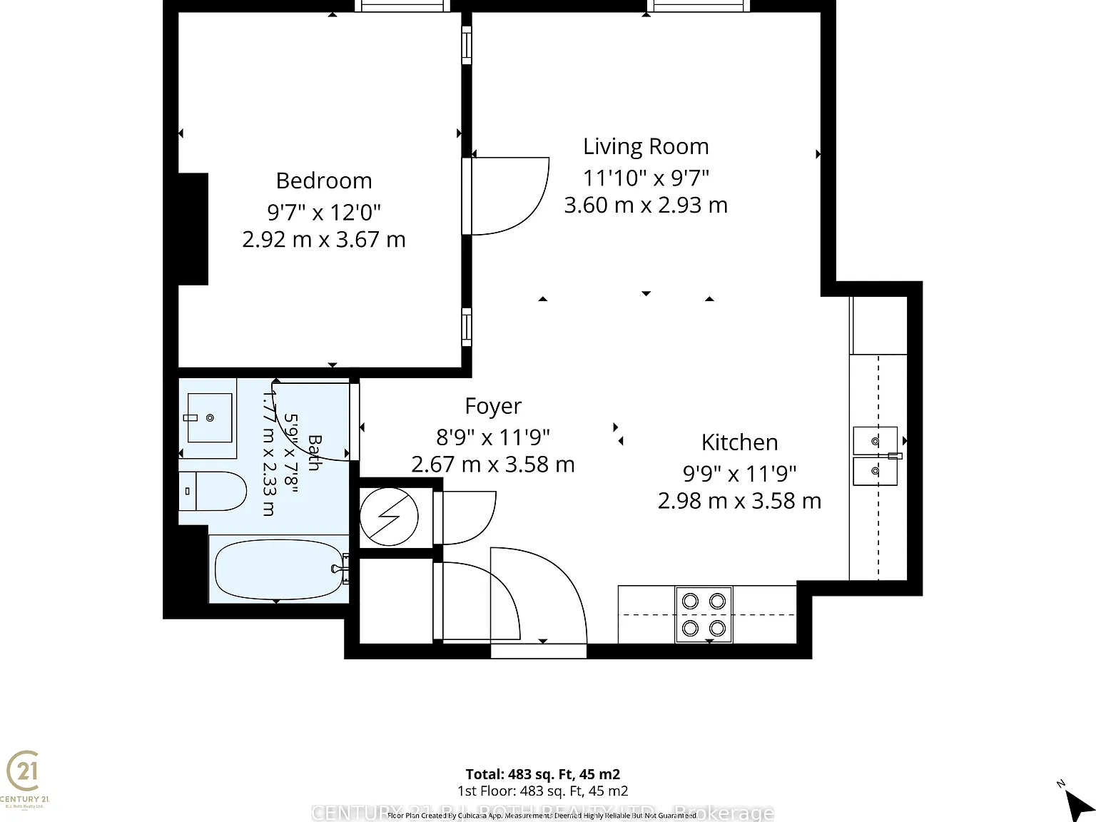 1 bed, $1,500 — Photo 3