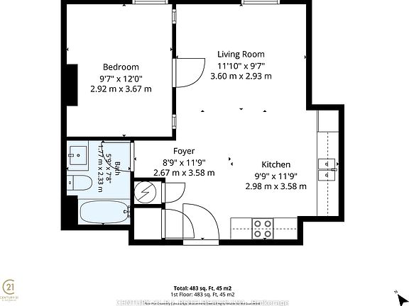 3rd image of 19 Dunlop St W #105