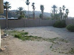 Rear RV side of yard