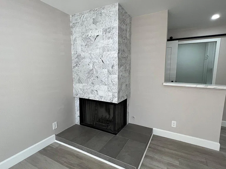 Fireplace in Living room