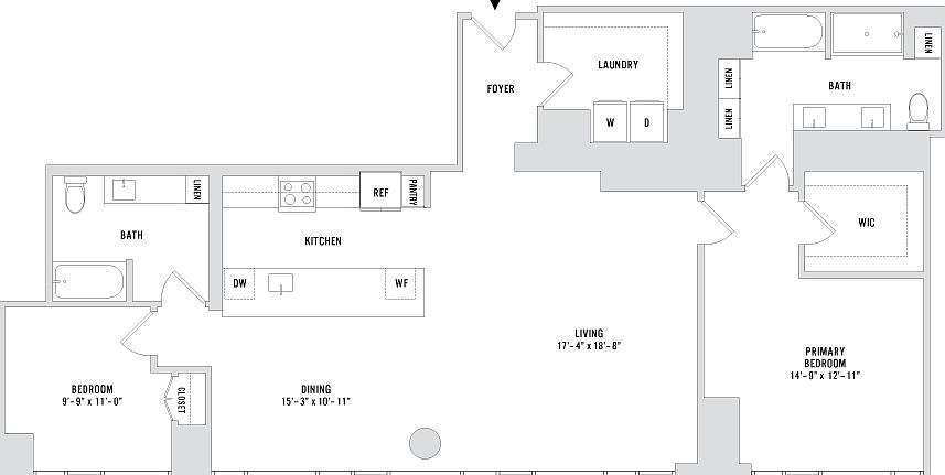 1st image of 343 W Wolf Point Plz #5603