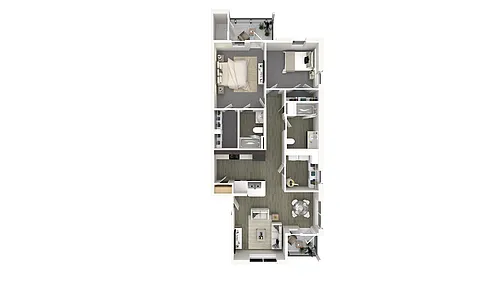 Floor plan 2 X 2