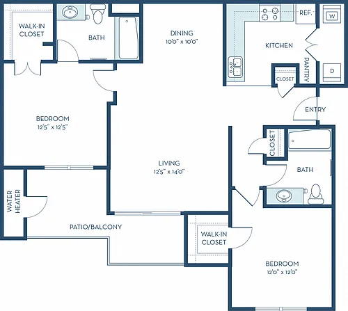 Floor plan B2