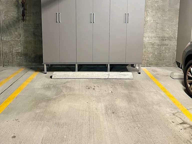 Garage storage closet