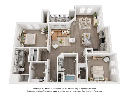 Floor plan B2