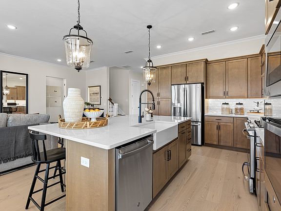 Kitchen overlooking great room