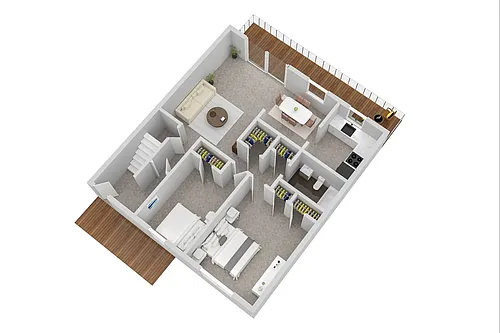 Floor plan B1RW