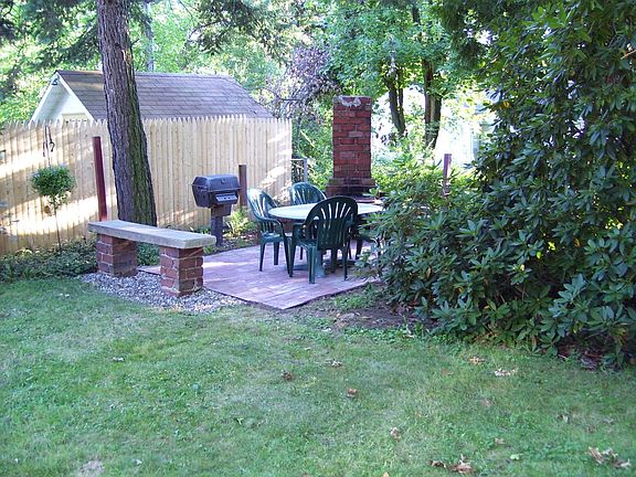 back yard grill area