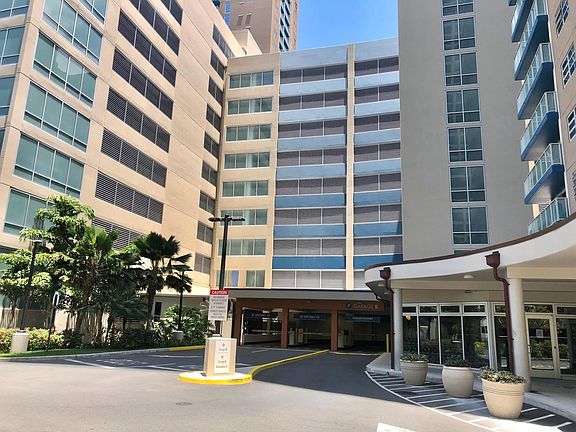 Entrance to Parking Garage
