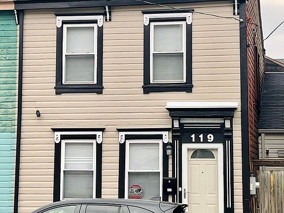 Front of House with side gate