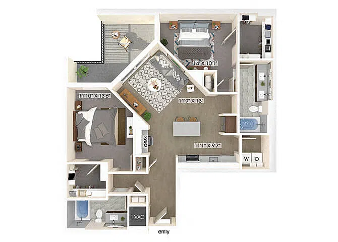 Floor plan B4