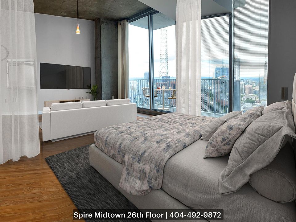 spacious, open floor plan hotel-style living