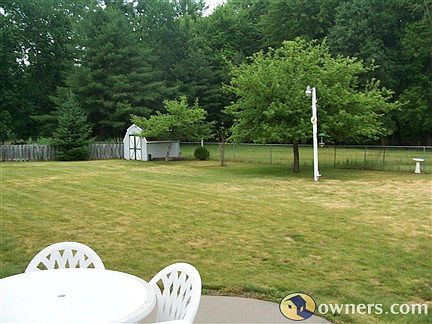 View of backyard