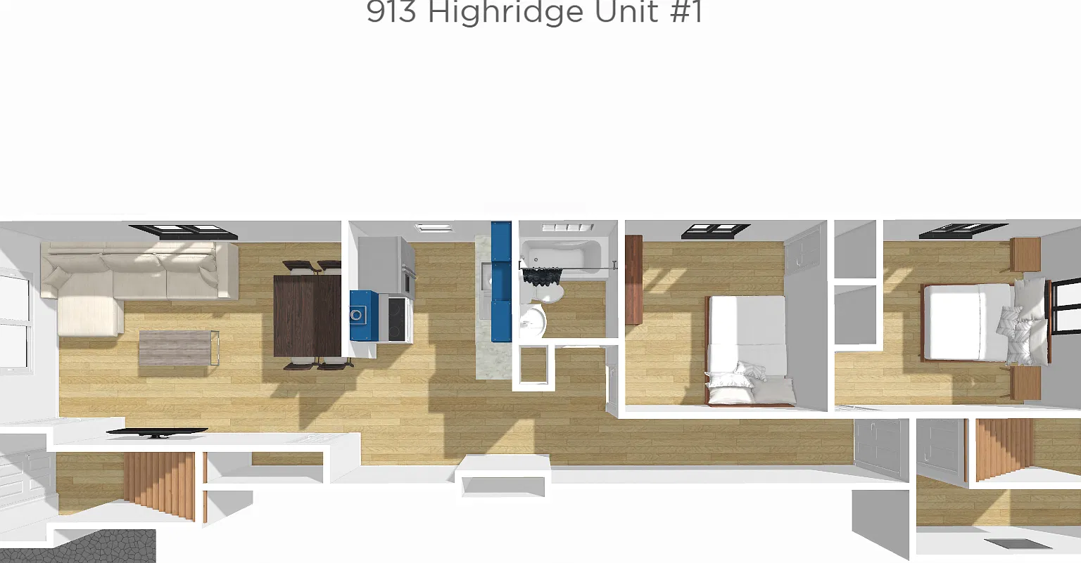 2 bed, 700 sqft, $900 — Photo 3
