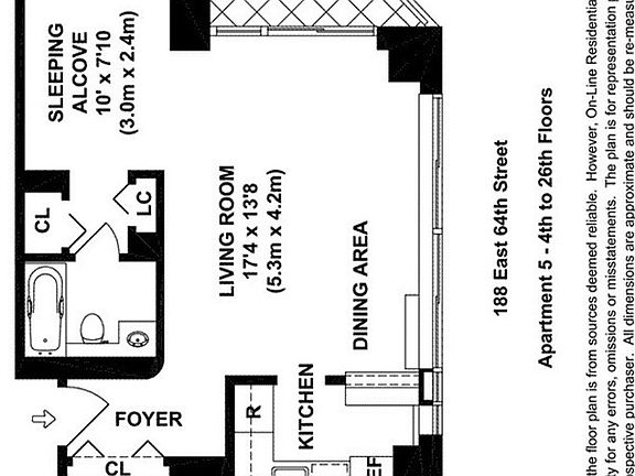 2nd image of 188 E 64th St APT 705