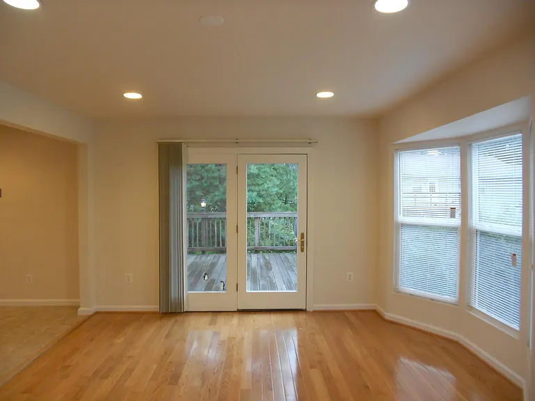Family Room and Deck