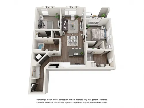 Floor plan B3