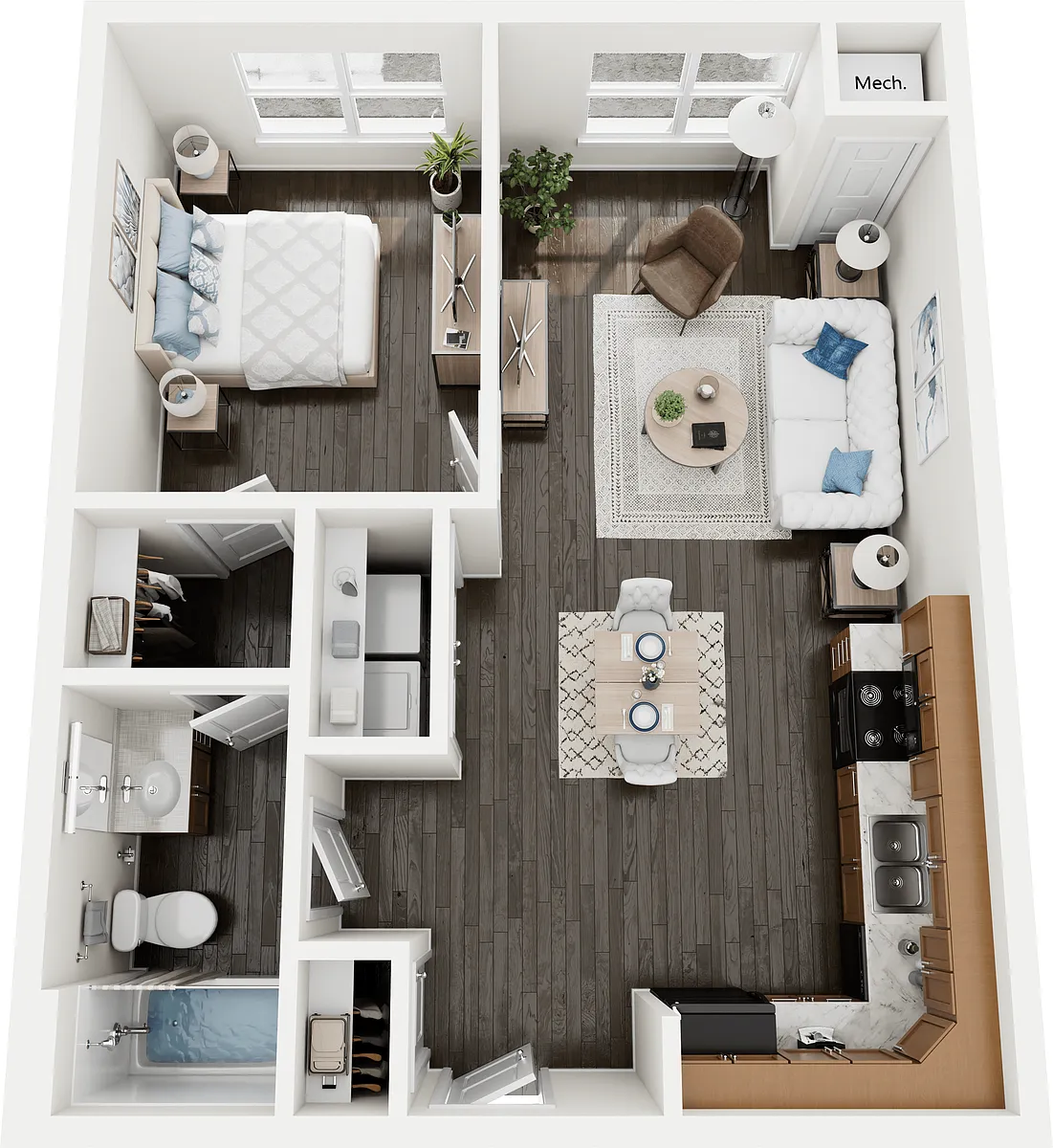 Floor plan A1