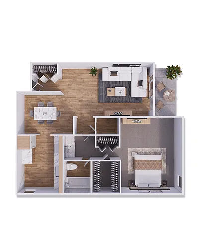 Floor plan West Mid A2