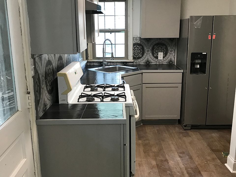 Kitchen with New Refrigerator and New cabinets