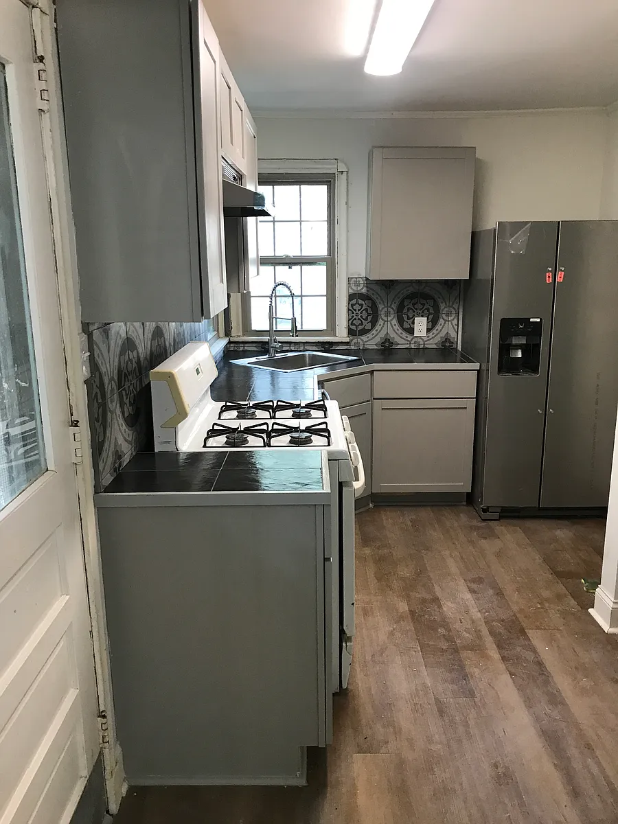 Kitchen with New Refrigerator and New cabinets - 1054 Rittiner Dr
