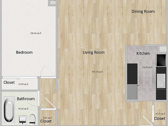 2nd image of 1210 N Taft St APT 304