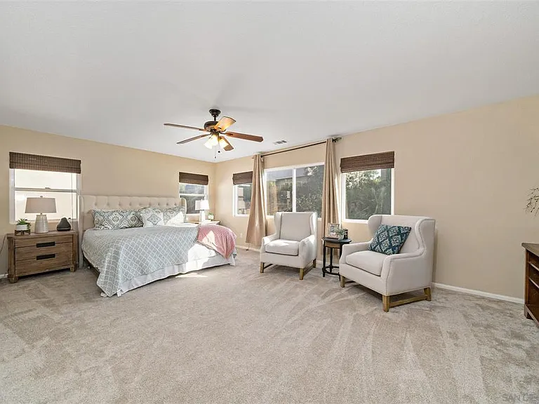 Master bedroom upstairs