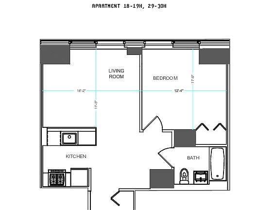 2nd image of 66 Rockwell Pl APT 21H