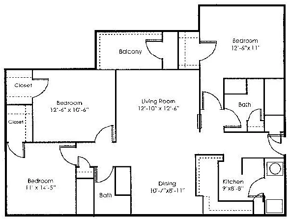 Floor plan Camden