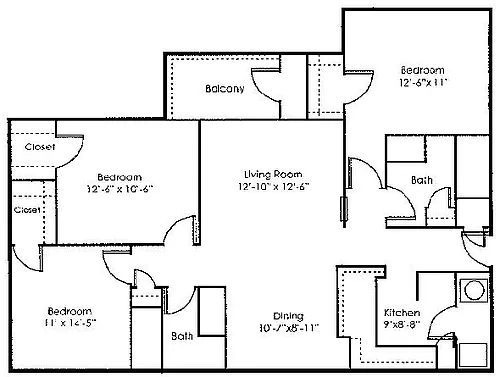 Floor plan Camden