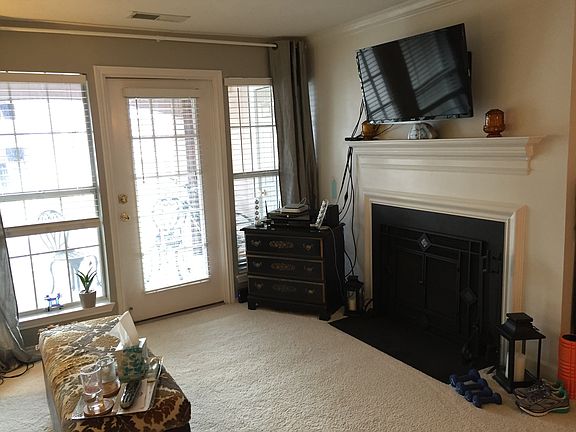 Living Room with Fireplace