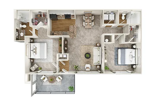 Floor plan Phase II The Magnolia