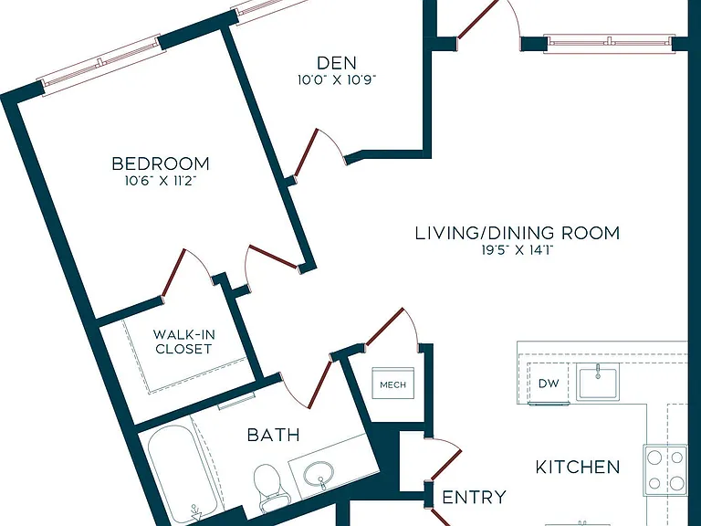 A4 floor plan The Premier
