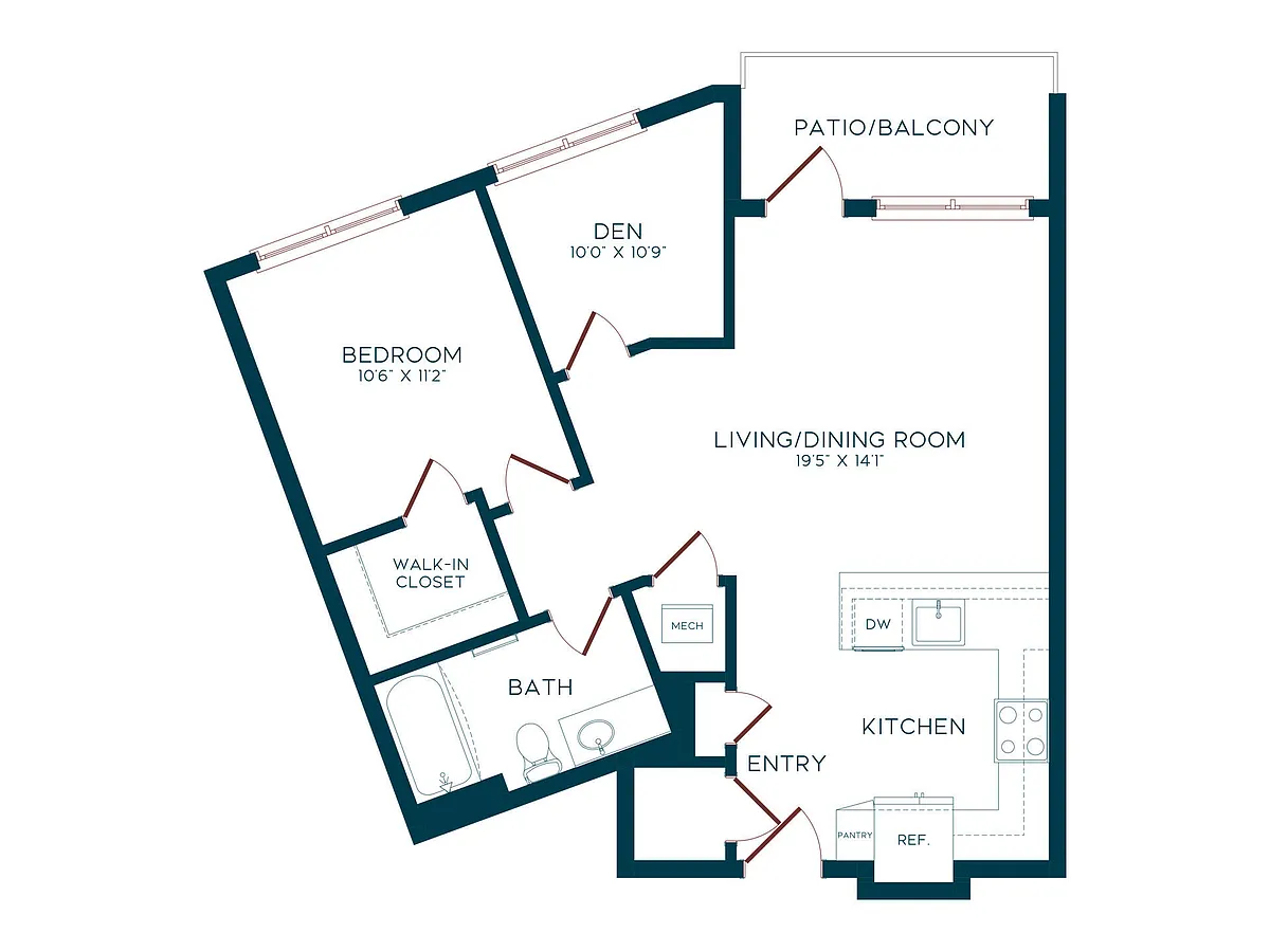 Floor plan A4