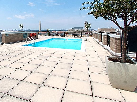 Rooftop pool