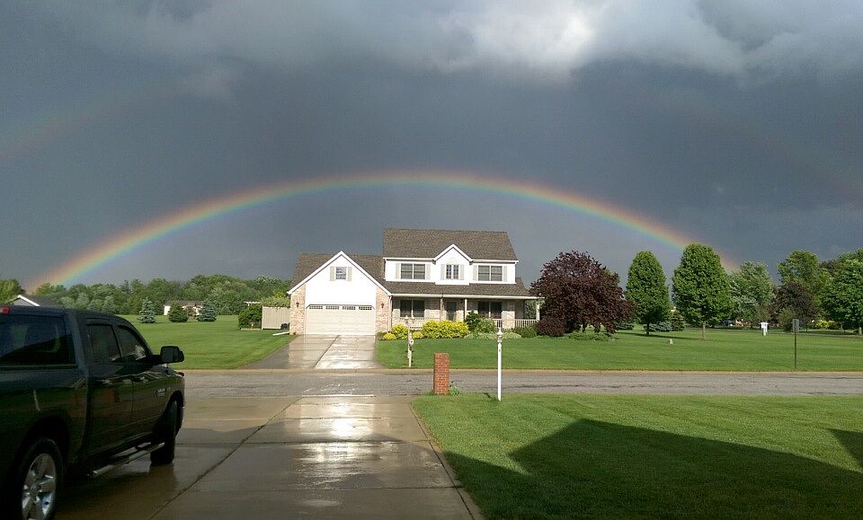 Two story three bedroom