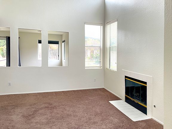Living room looking into family room.