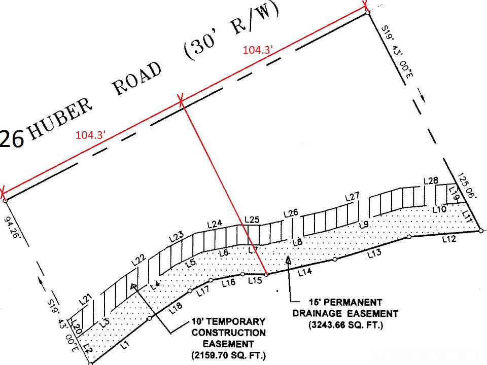Lot big enough to subdivide