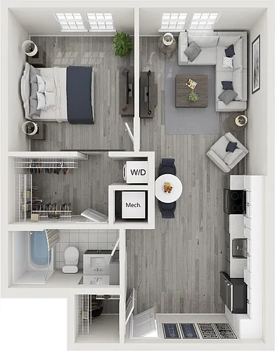 Floor plan The Bebop