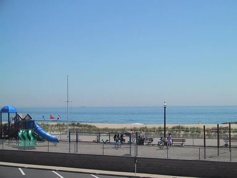 Playground across Ocean Avenue on boardwalk