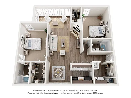 Floor plan Magnolia