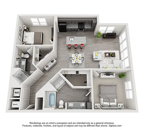 Floor plan B4