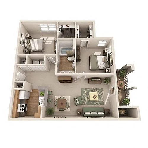 Floor plan B1