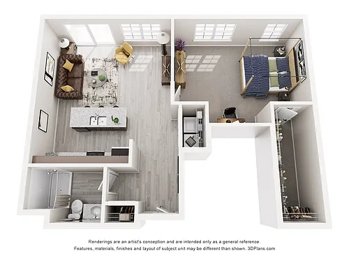 Floor plan Basin