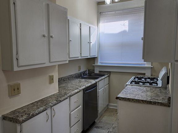 One side of the Kitchen with Stove and Dishwasher, Plenty of Cabinet Space