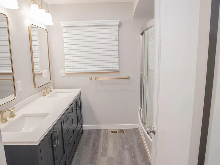 Lower Floor Primary Bathroom.